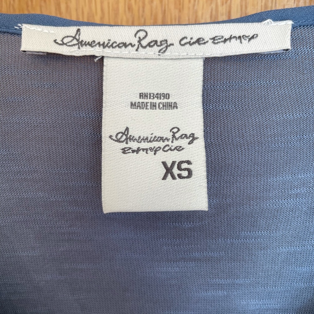 American Rag blue top - Picture 5 of 10